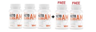 Keto Burn AM - 800mg (Buy 3 Get 2 FREE)
