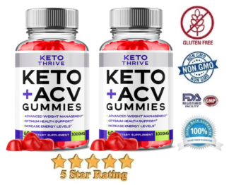 Keto Thrive ACV Gummies